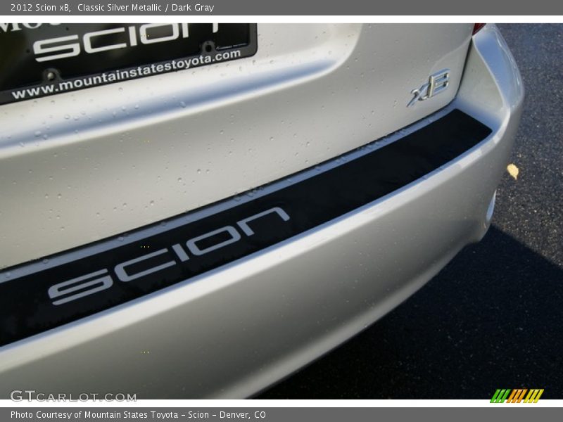 Classic Silver Metallic / Dark Gray 2012 Scion xB