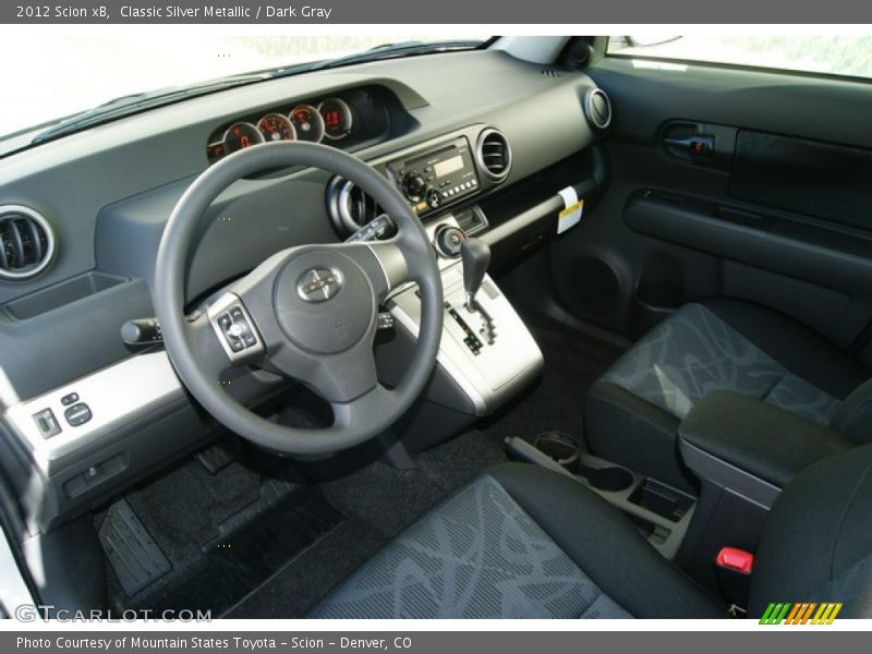 Classic Silver Metallic / Dark Gray 2012 Scion xB