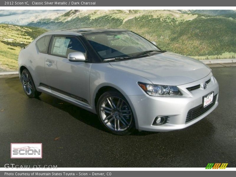 Classic Silver Metallic / Dark Charcoal 2012 Scion tC