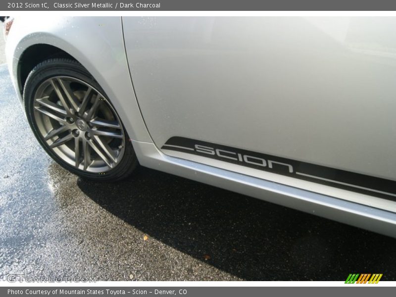 Classic Silver Metallic / Dark Charcoal 2012 Scion tC