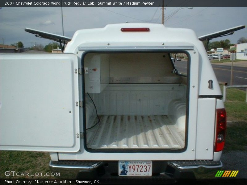 Summit White / Medium Pewter 2007 Chevrolet Colorado Work Truck Regular Cab