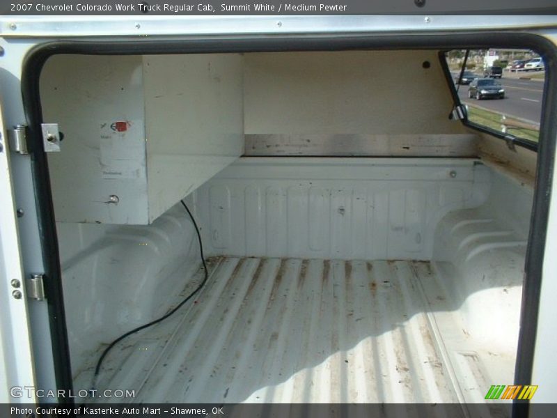Summit White / Medium Pewter 2007 Chevrolet Colorado Work Truck Regular Cab