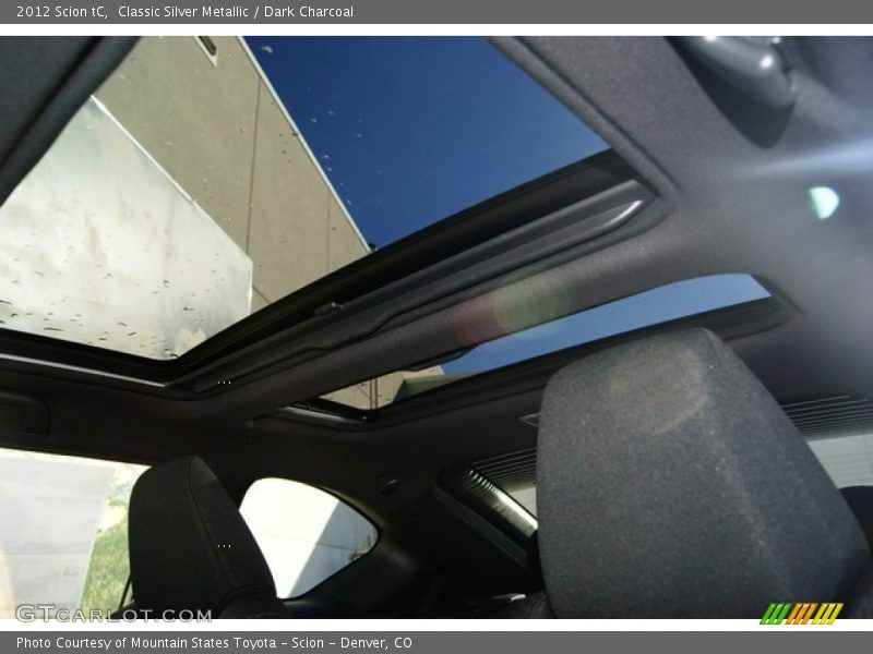 Sunroof of 2012 tC 