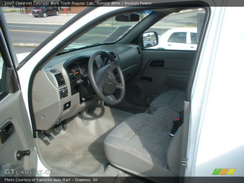  2007 Colorado Work Truck Regular Cab Medium Pewter Interior