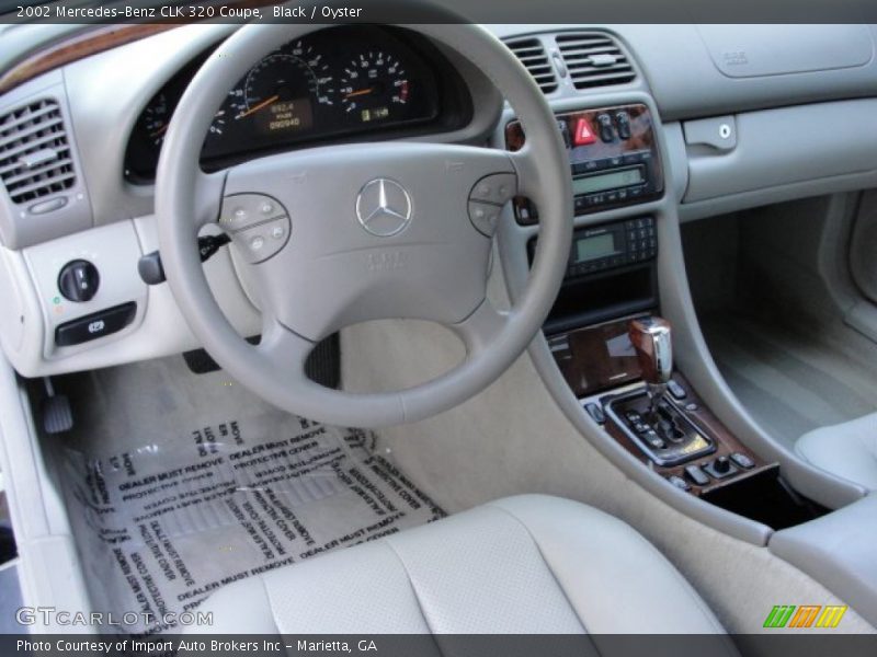  2002 CLK 320 Coupe Oyster Interior