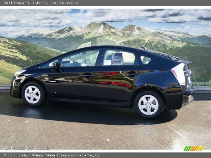 Black / Misty Gray 2011 Toyota Prius Hybrid IV