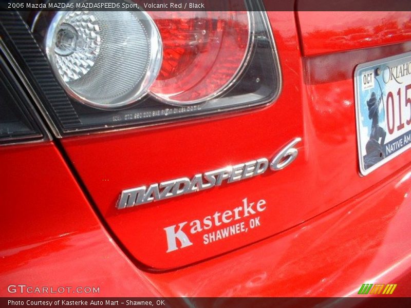 Volcanic Red / Black 2006 Mazda MAZDA6 MAZDASPEED6 Sport