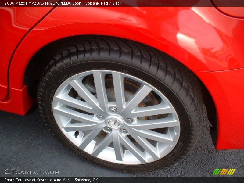 Volcanic Red / Black 2006 Mazda MAZDA6 MAZDASPEED6 Sport