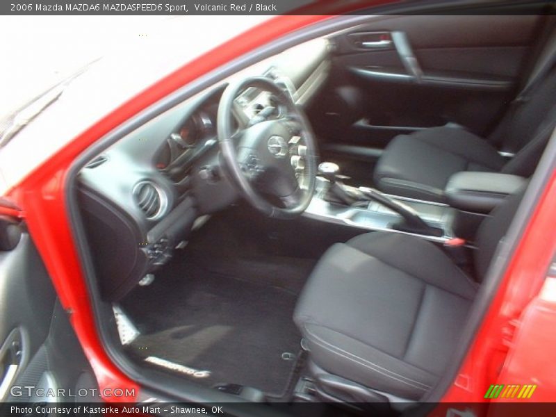 Volcanic Red / Black 2006 Mazda MAZDA6 MAZDASPEED6 Sport