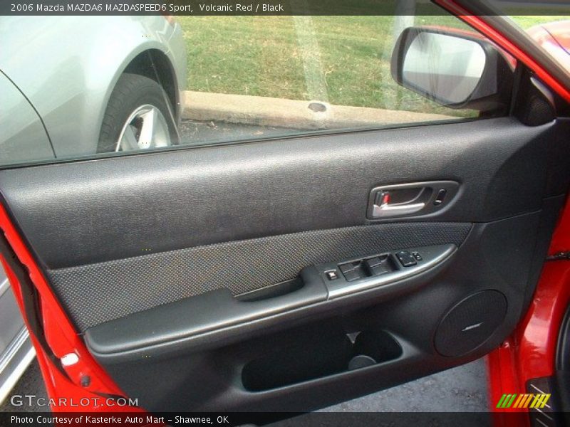 Volcanic Red / Black 2006 Mazda MAZDA6 MAZDASPEED6 Sport
