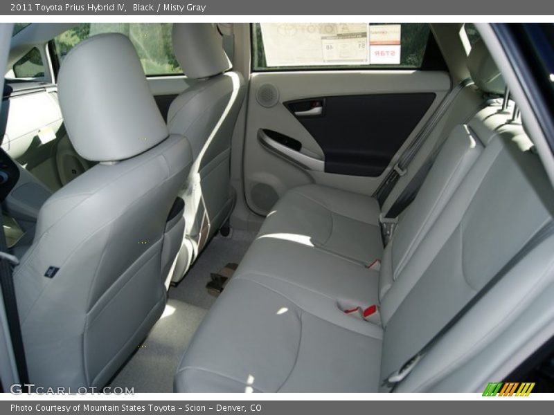 Black / Misty Gray 2011 Toyota Prius Hybrid IV