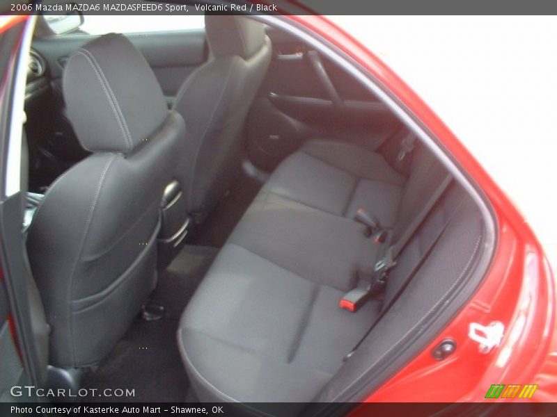Volcanic Red / Black 2006 Mazda MAZDA6 MAZDASPEED6 Sport