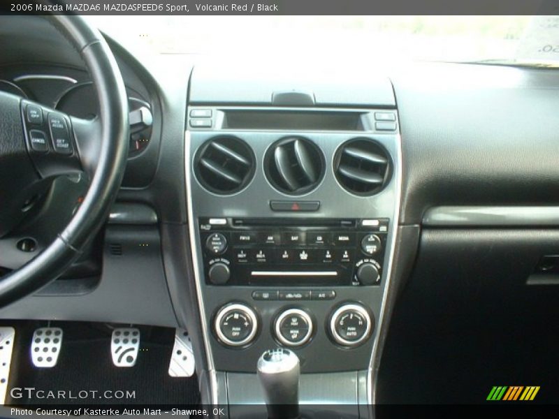Volcanic Red / Black 2006 Mazda MAZDA6 MAZDASPEED6 Sport