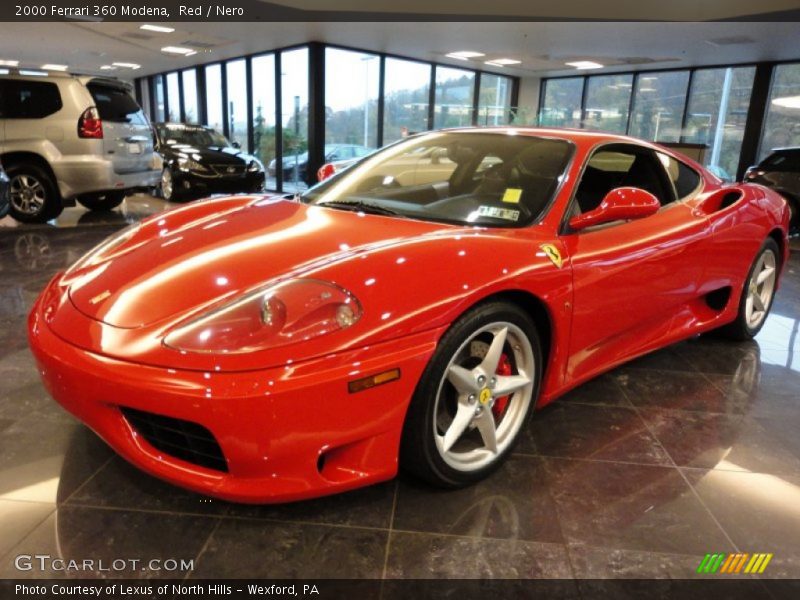 Front 3/4 View of 2000 360 Modena
