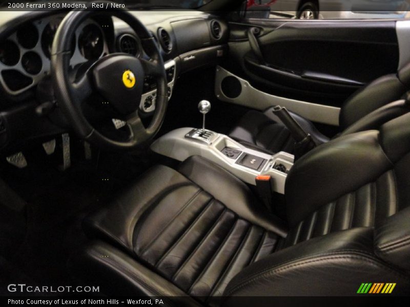  2000 360 Modena Nero Interior