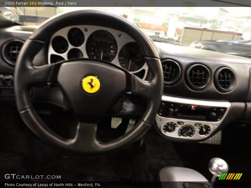 Dashboard of 2000 360 Modena