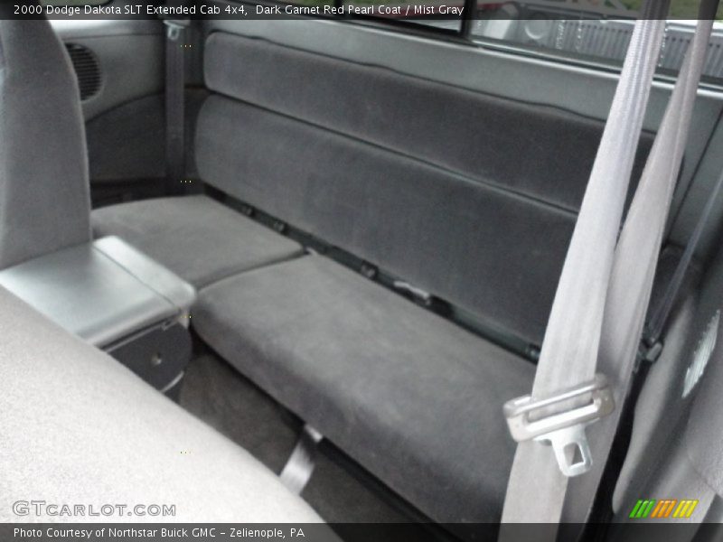  2000 Dakota SLT Extended Cab 4x4 Mist Gray Interior