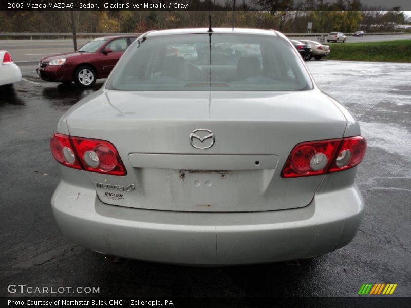 Glacier Silver Metallic / Gray 2005 Mazda MAZDA6 i Sedan