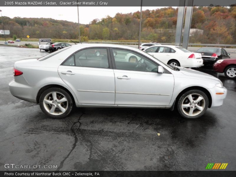 Glacier Silver Metallic / Gray 2005 Mazda MAZDA6 i Sedan