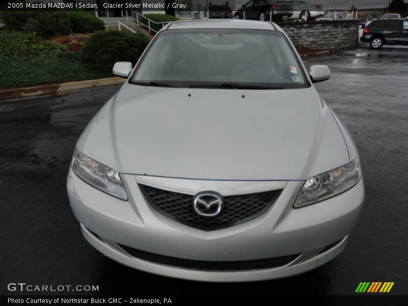 Glacier Silver Metallic / Gray 2005 Mazda MAZDA6 i Sedan