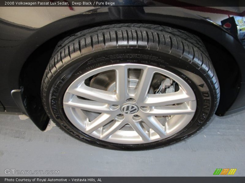 Deep Black / Pure Beige 2008 Volkswagen Passat Lux Sedan