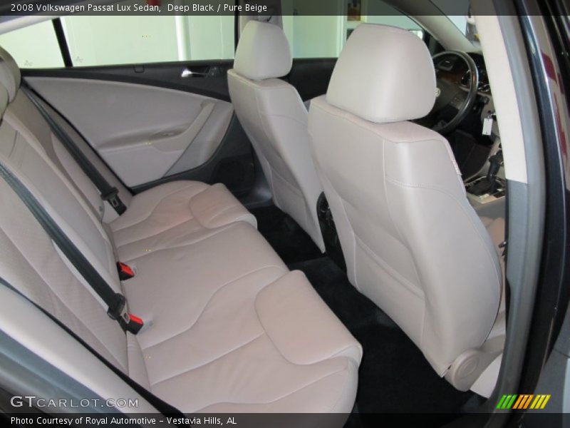 Deep Black / Pure Beige 2008 Volkswagen Passat Lux Sedan