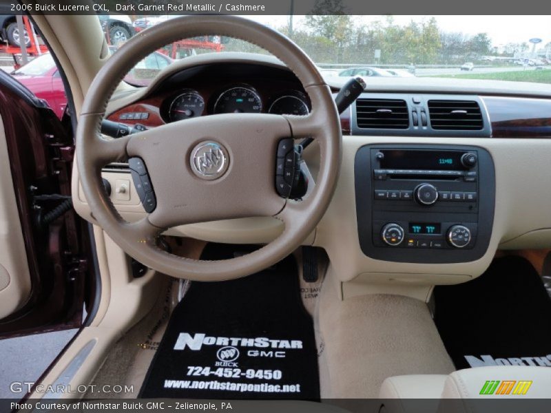Dark Garnet Red Metallic / Cashmere 2006 Buick Lucerne CXL