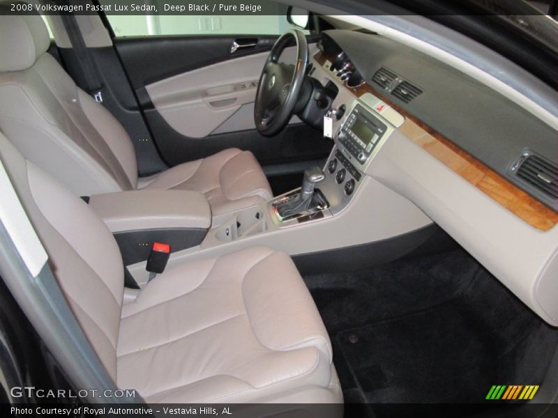 Deep Black / Pure Beige 2008 Volkswagen Passat Lux Sedan
