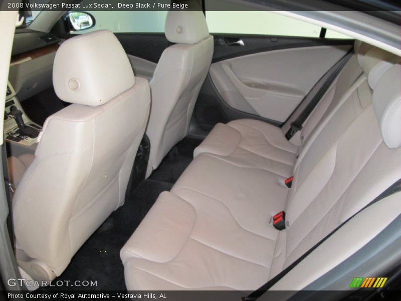 Deep Black / Pure Beige 2008 Volkswagen Passat Lux Sedan