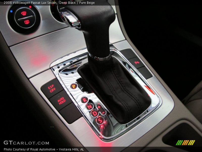Deep Black / Pure Beige 2008 Volkswagen Passat Lux Sedan