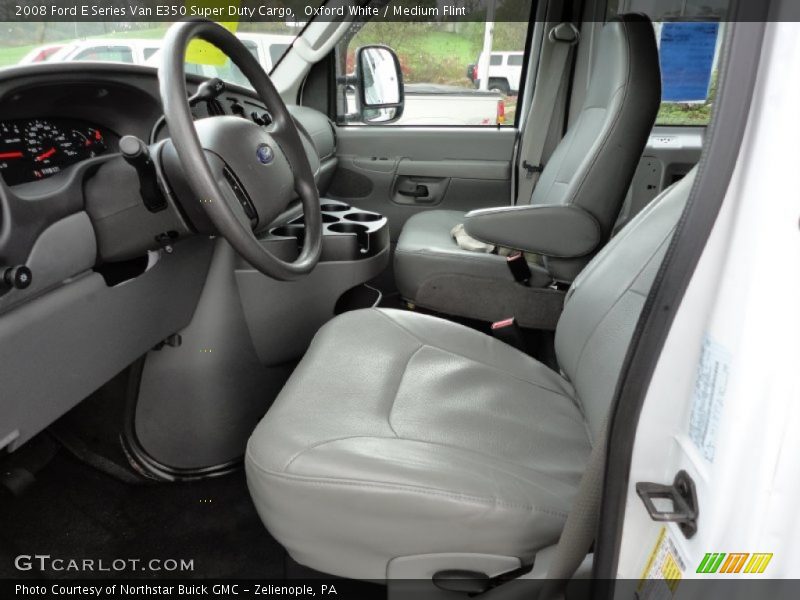  2008 E Series Van E350 Super Duty Cargo Medium Flint Interior