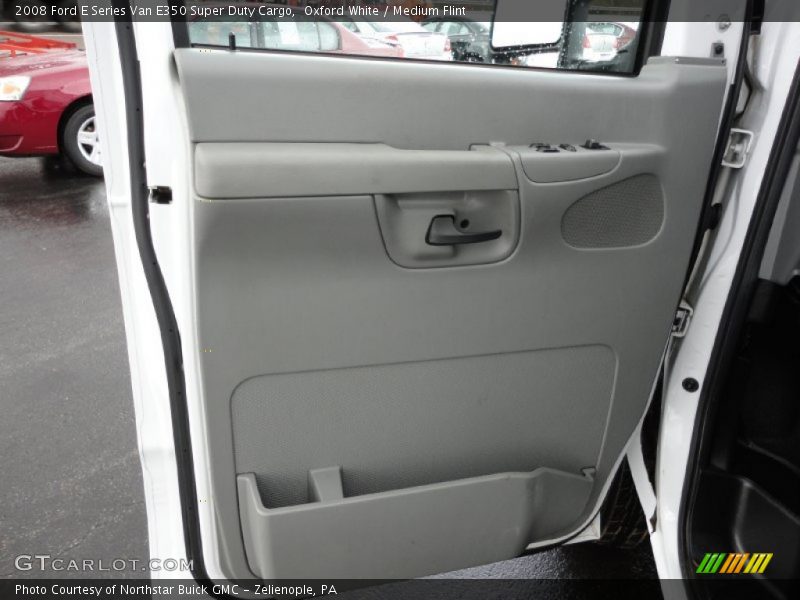 Oxford White / Medium Flint 2008 Ford E Series Van E350 Super Duty Cargo