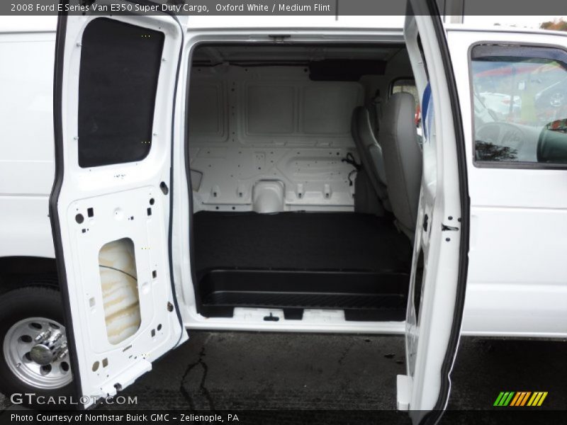 Oxford White / Medium Flint 2008 Ford E Series Van E350 Super Duty Cargo