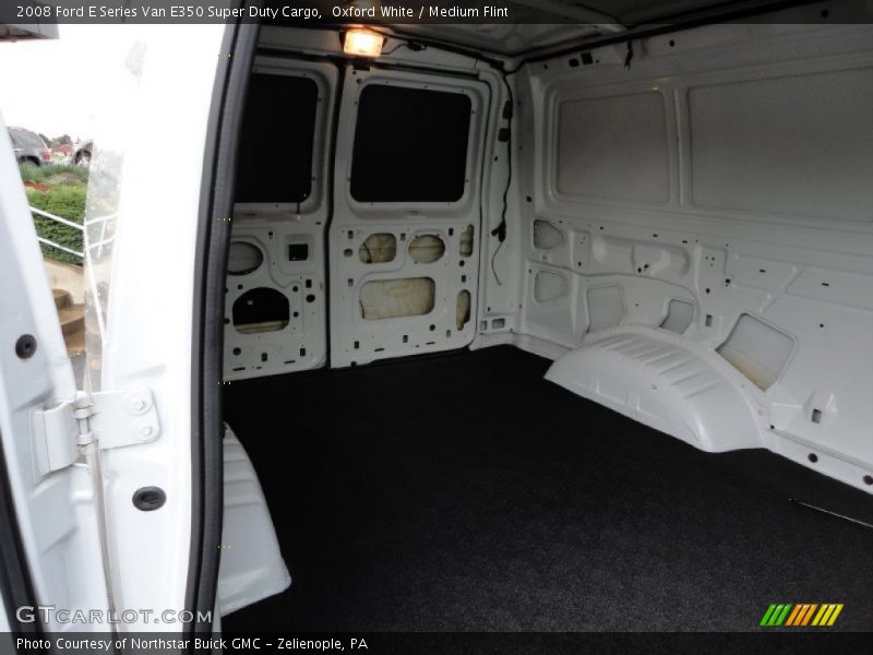 Oxford White / Medium Flint 2008 Ford E Series Van E350 Super Duty Cargo