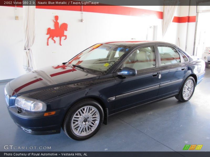 Nautic Blue Metallic / Taupe/LightTaupe 2002 Volvo S80 2.9