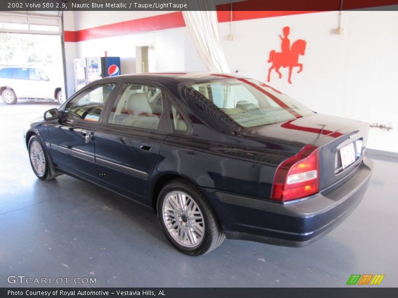 Nautic Blue Metallic / Taupe/LightTaupe 2002 Volvo S80 2.9