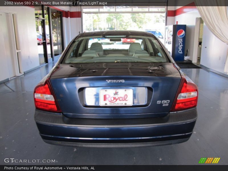 Nautic Blue Metallic / Taupe/LightTaupe 2002 Volvo S80 2.9