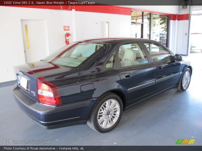 Nautic Blue Metallic / Taupe/LightTaupe 2002 Volvo S80 2.9