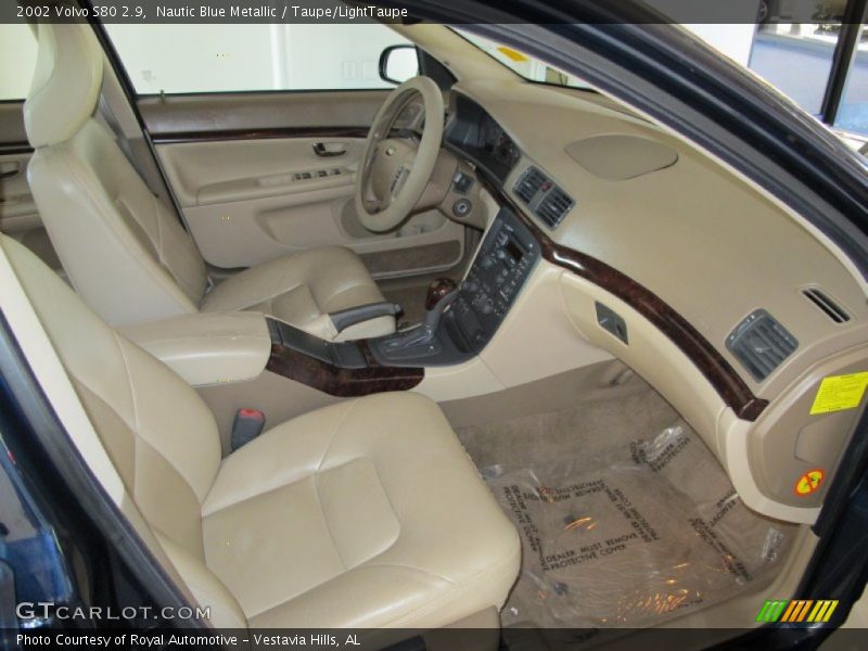 Nautic Blue Metallic / Taupe/LightTaupe 2002 Volvo S80 2.9