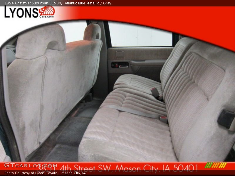 Atlantic Blue Metallic / Gray 1994 Chevrolet Suburban C1500