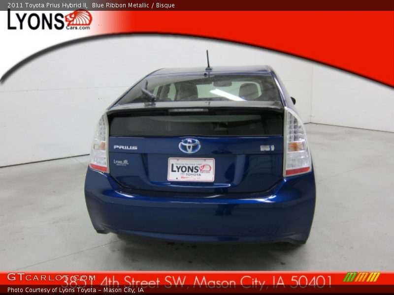 Blue Ribbon Metallic / Bisque 2011 Toyota Prius Hybrid II