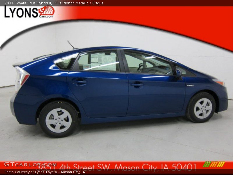 Blue Ribbon Metallic / Bisque 2011 Toyota Prius Hybrid II