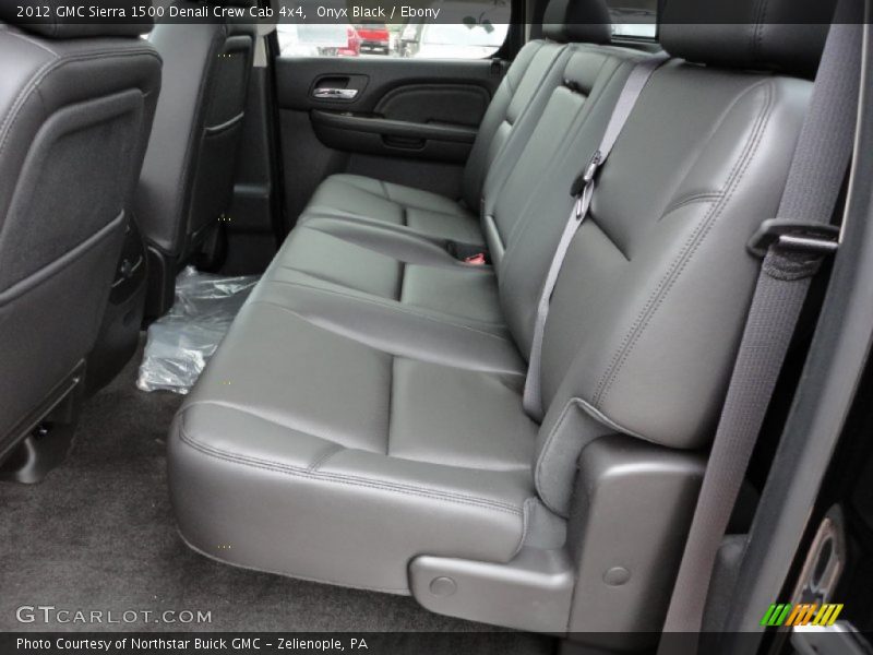  2012 Sierra 1500 Denali Crew Cab 4x4 Ebony Interior