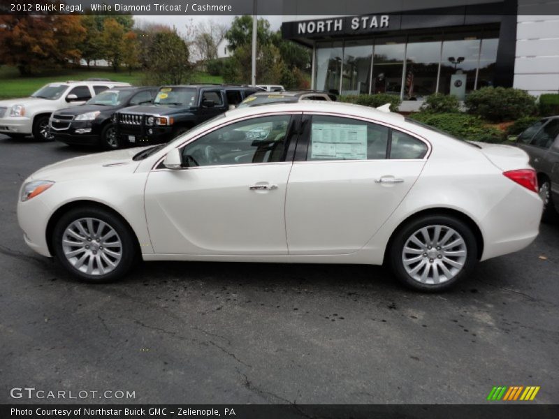 White Diamond Tricoat / Cashmere 2012 Buick Regal