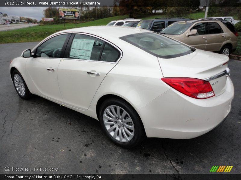 White Diamond Tricoat / Cashmere 2012 Buick Regal