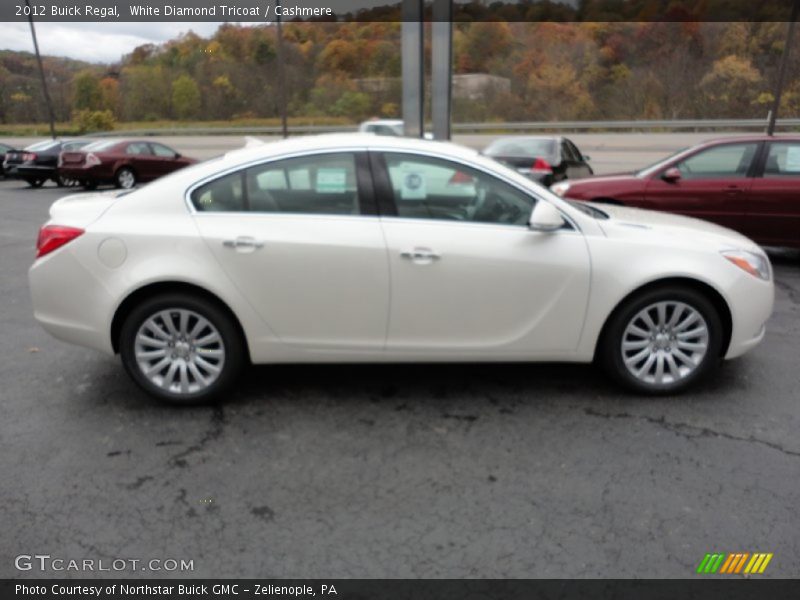White Diamond Tricoat / Cashmere 2012 Buick Regal