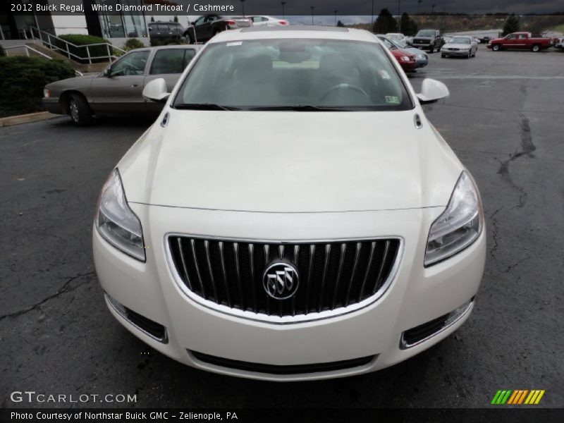 White Diamond Tricoat / Cashmere 2012 Buick Regal