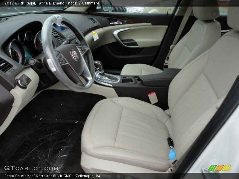 White Diamond Tricoat / Cashmere 2012 Buick Regal
