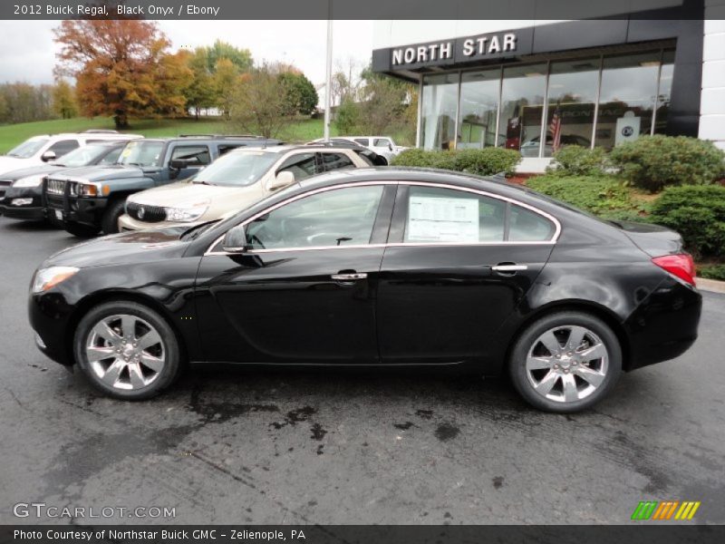 Black Onyx / Ebony 2012 Buick Regal