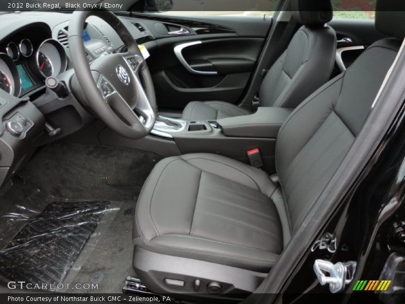  2012 Regal  Ebony Interior